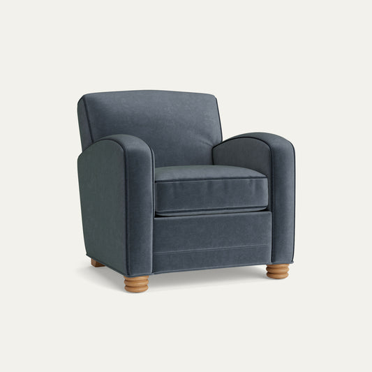FEATURED: Shown with Rounded Stacked / Oak / Midnight Welt