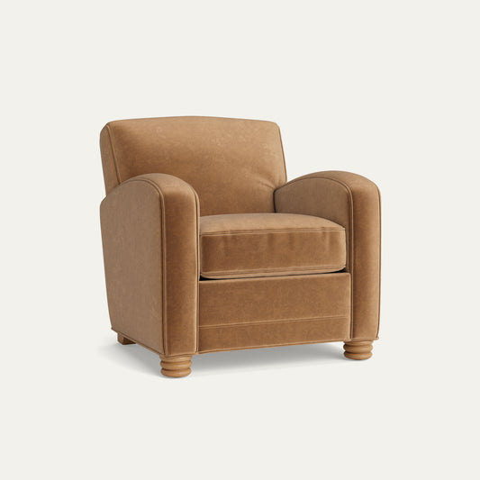 FEATURED: Shown with Rounded Stacked / Oak / Self Welt