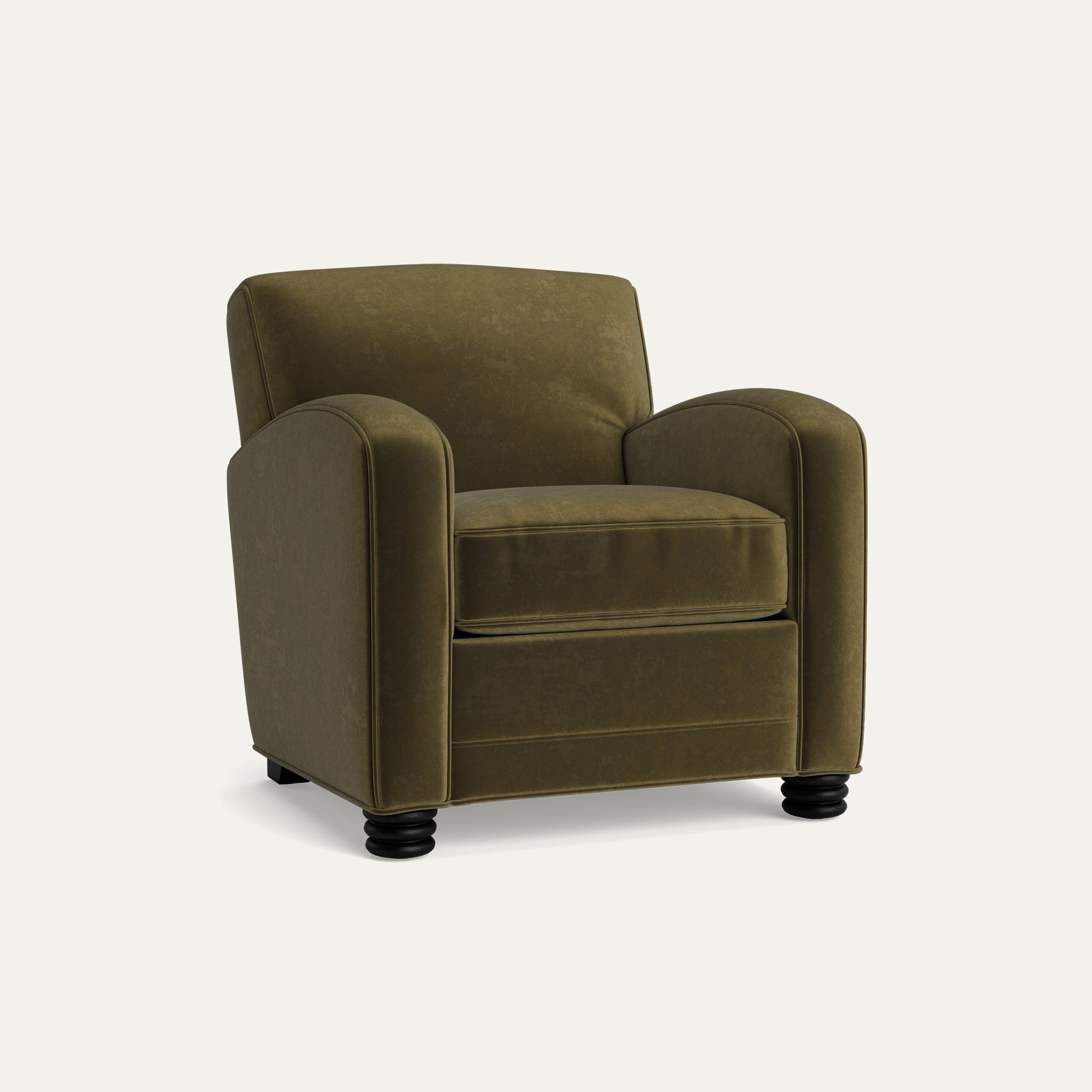 FEATURED: Shown with Rounded Stacked / Ebony / Self Welt