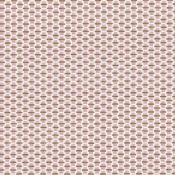 chenille and woven jacquard pink and citron geometric fabric