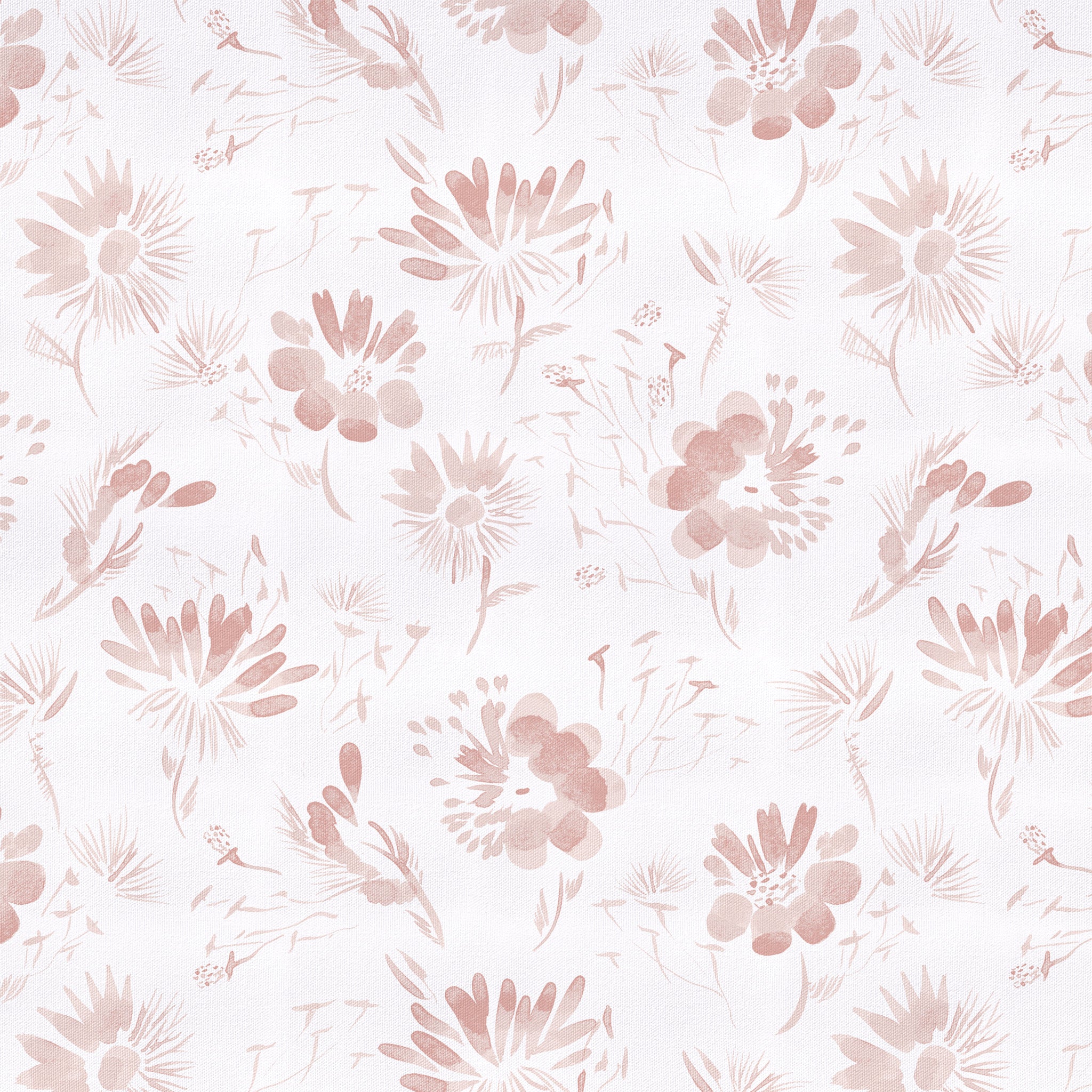 Blake fabric with soft rose floral design on cotton, made-to-order in the USA with fast turnaround and quality craftsmanship