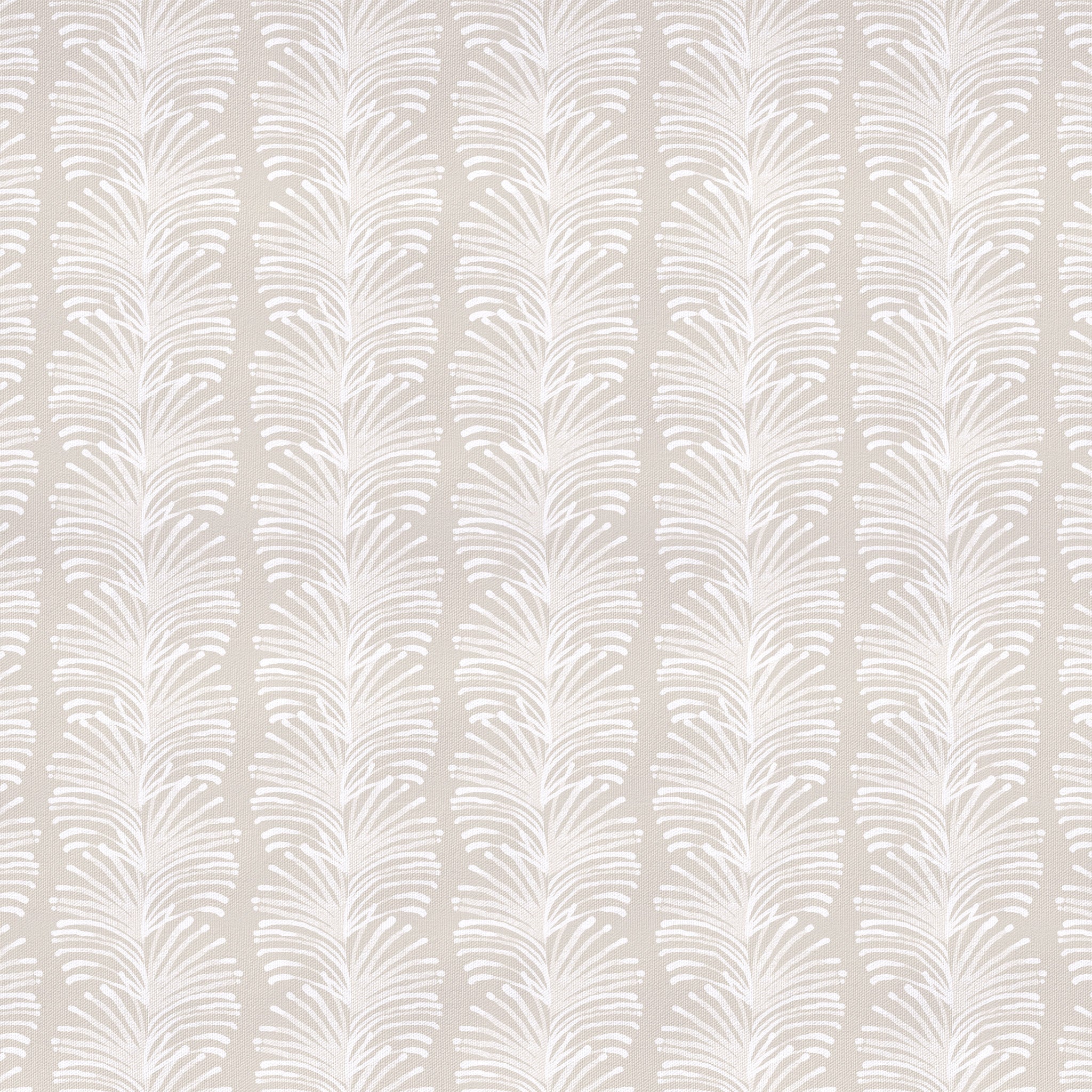 Emma Sand fabric featuring a soft vertical botanical motif, made-to-order in the USA with quick turnaround and quality craftsmanship