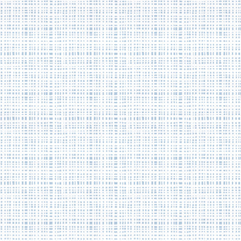 Ginger fabric with light blue grid pattern on white cotton, made-to-order in the USA with quick turnaround