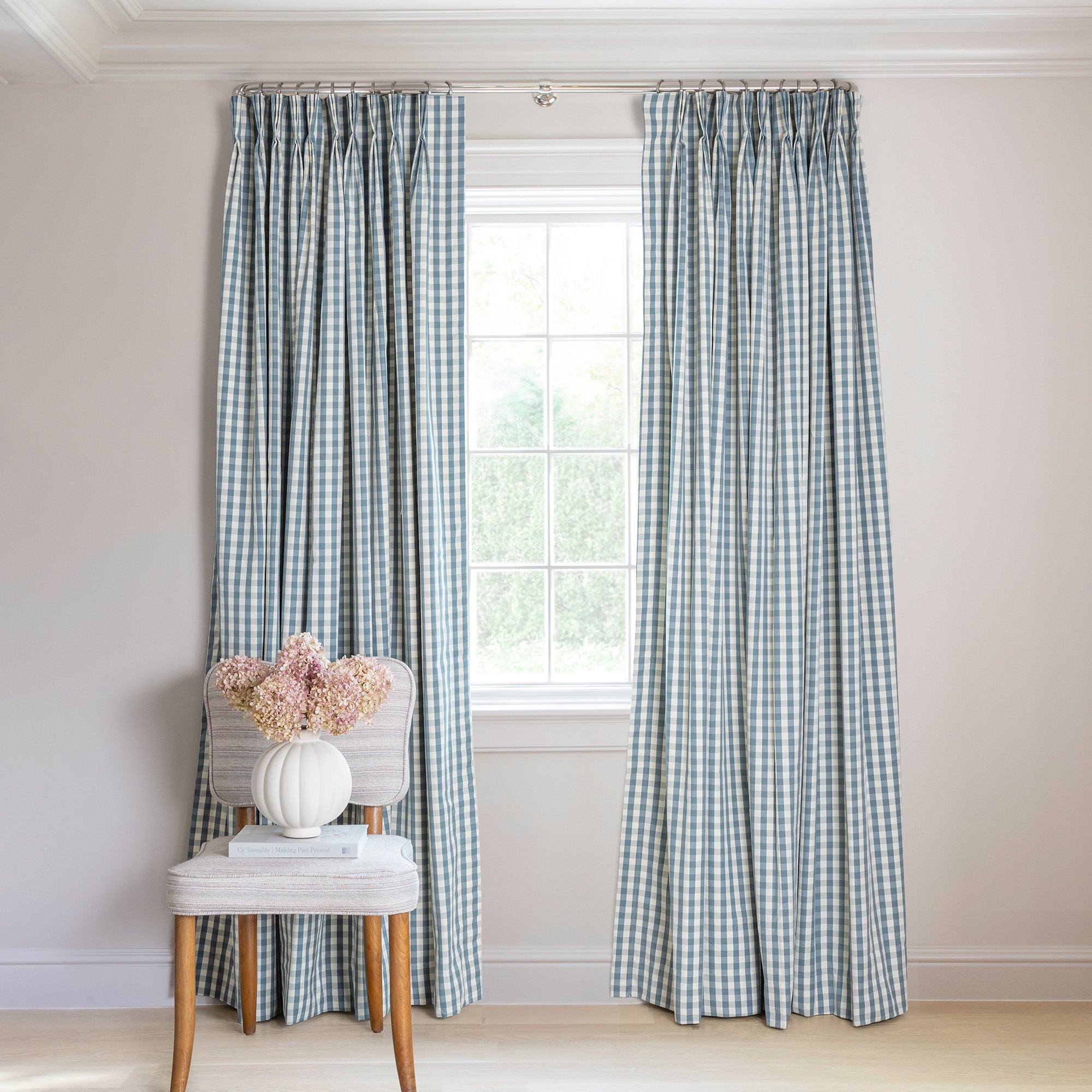 FEATURED: Shown in Pinch Pleat / Blackout
