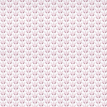 Serena Pink made-to-order fabric with delicate floral motifs, crafted in the USA offering quick lead times and quality.