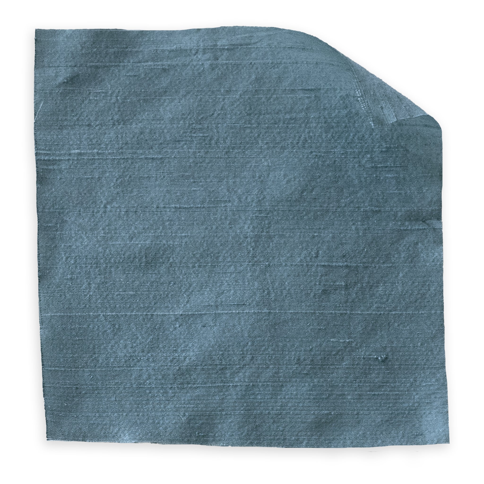 Aegean fabric swatch in solid silk with subtle texture, made-to-order, short lead times, manufactured in the USA