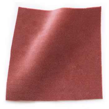 Square fabric swatch in dusty rose velvet texture for Cosmo Velvet Pillow, made-to-order with quick delivery in the USA.