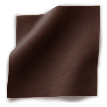 Walnut Velvet fabric swatch in rich brown with soft texture, made-to-order, short lead times, manufactured in the USA