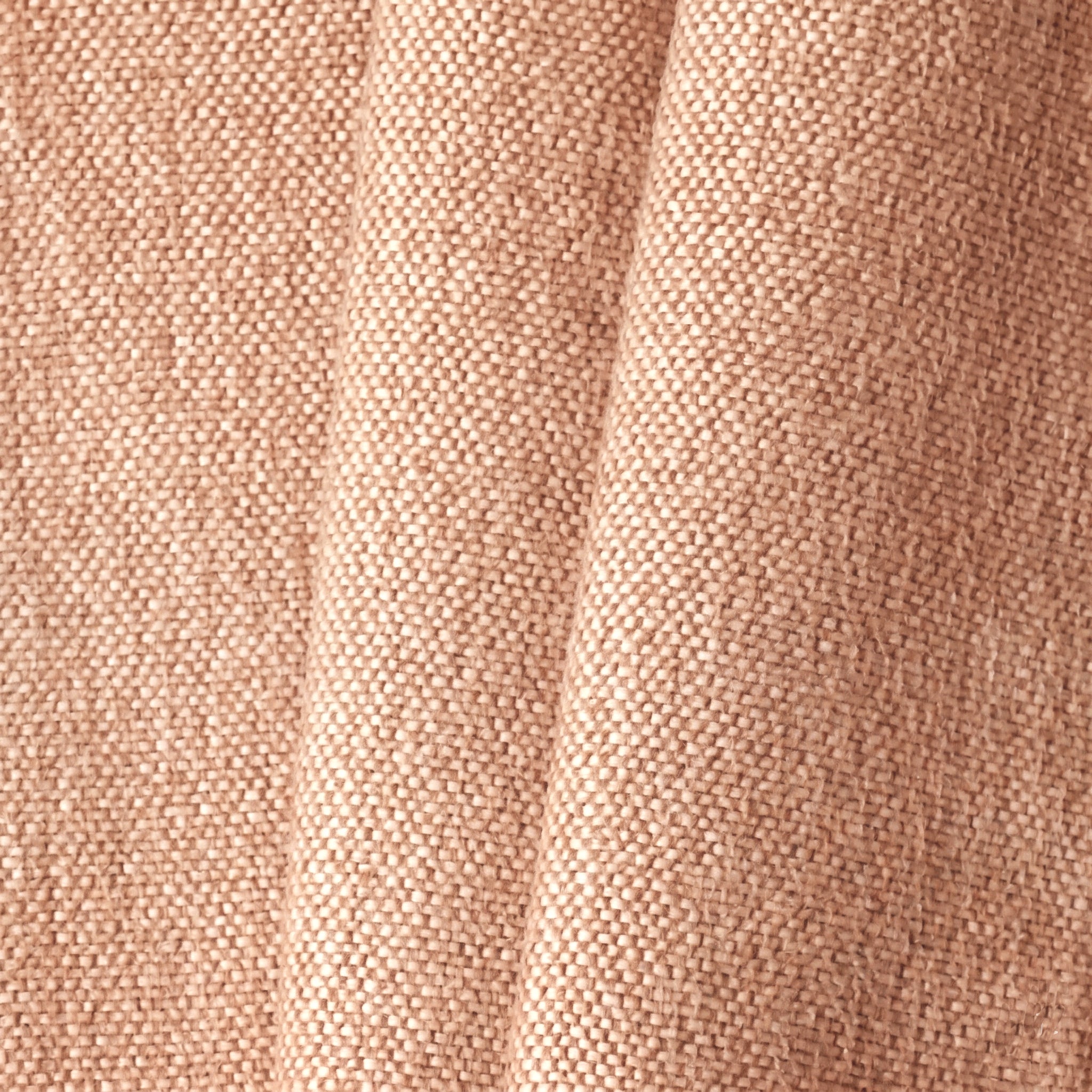Clay textured performance woven fabric in warm earthy tone, made-to-order with short lead times, crafted in the USA