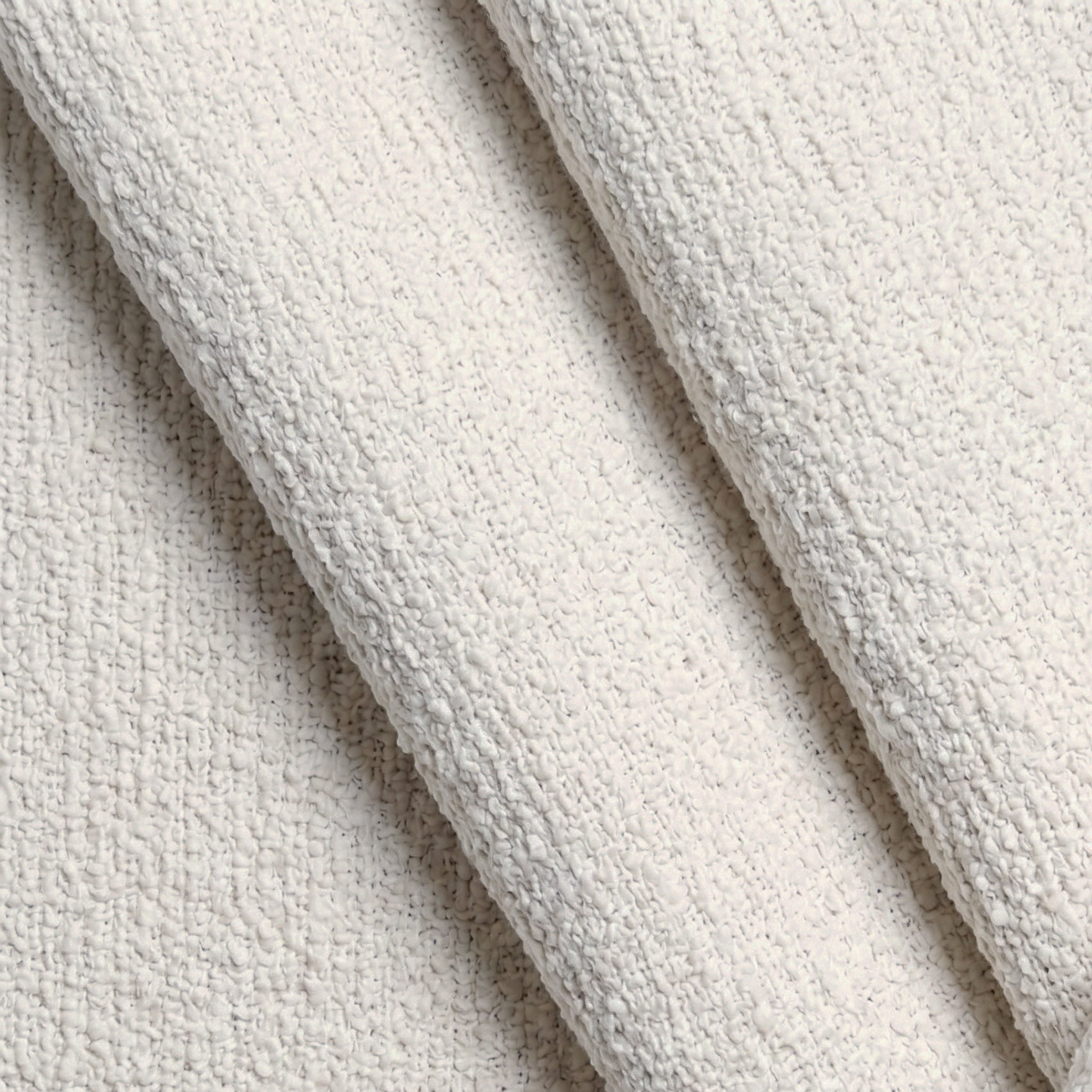 Coconut textured performance woven fabric in soft neutral tone, made-to-order with short lead times, crafted in the USA