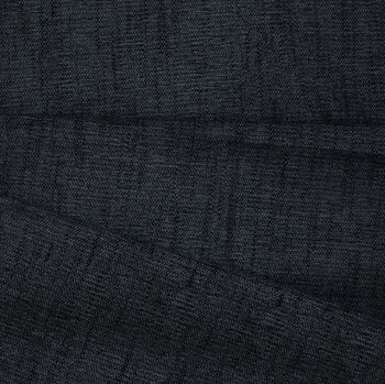 Midnight performance woven solid fabric in deep blue-black tone, made-to-order, quick turnaround, crafted in the USA