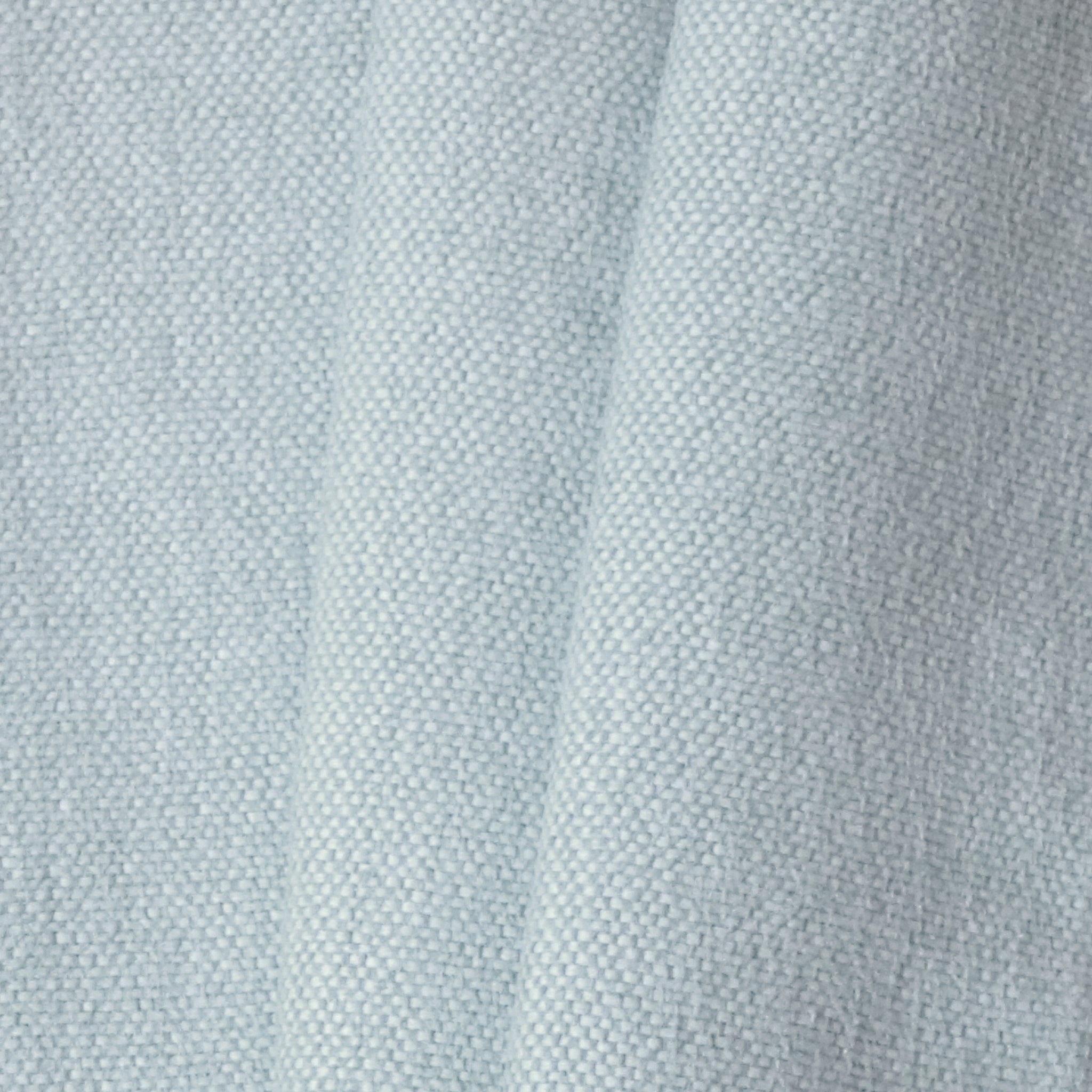Sky light blue woven fabric with subtle texture, made-to-order, short lead times, quality crafted, manufactured in the USA