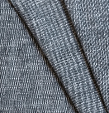 Slate performance woven fabric in textured solid gray-blue tone, made-to-order with short lead times, crafted in the USA
