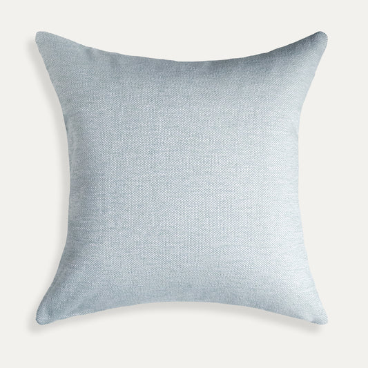 Sky decorative pillow in soft performance woven fabric, made-to-order with quick turnaround, manufactured in the USA quality design