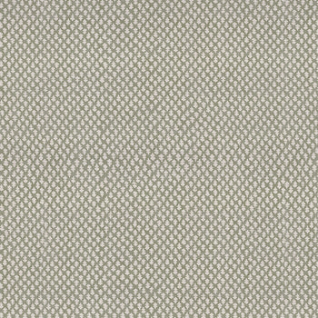 Quinn Eucalyptus fabric in muted green with a subtle leafy motif in a quality, customizable cotton weave design.