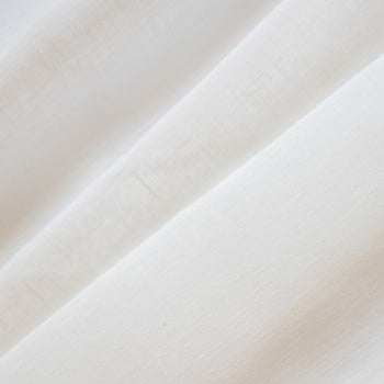 sheer white fabric 
