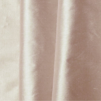 Blush smooth silk fabric in soft pink tone, made-to-order with short lead times, high quality, manufactured in the USA