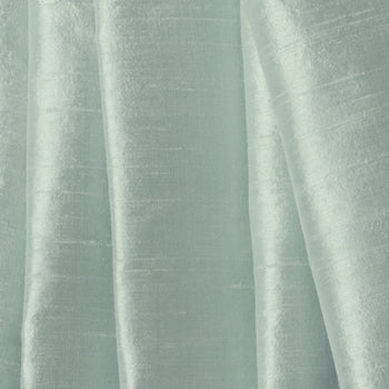 Julep soft green silk fabric with subtle sheen, made-to-order with short lead times, high quality, manufactured in the USA