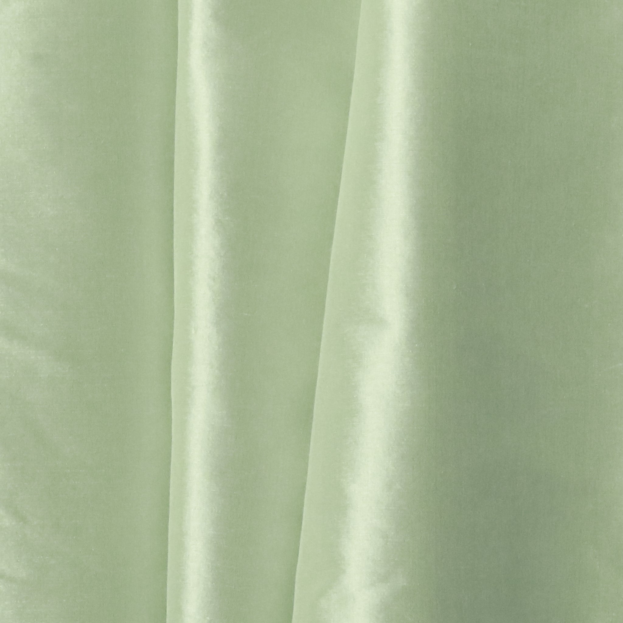 Matcha soft green silk fabric with smooth texture, made-to-order with short lead times, quality crafted, manufactured in the USA