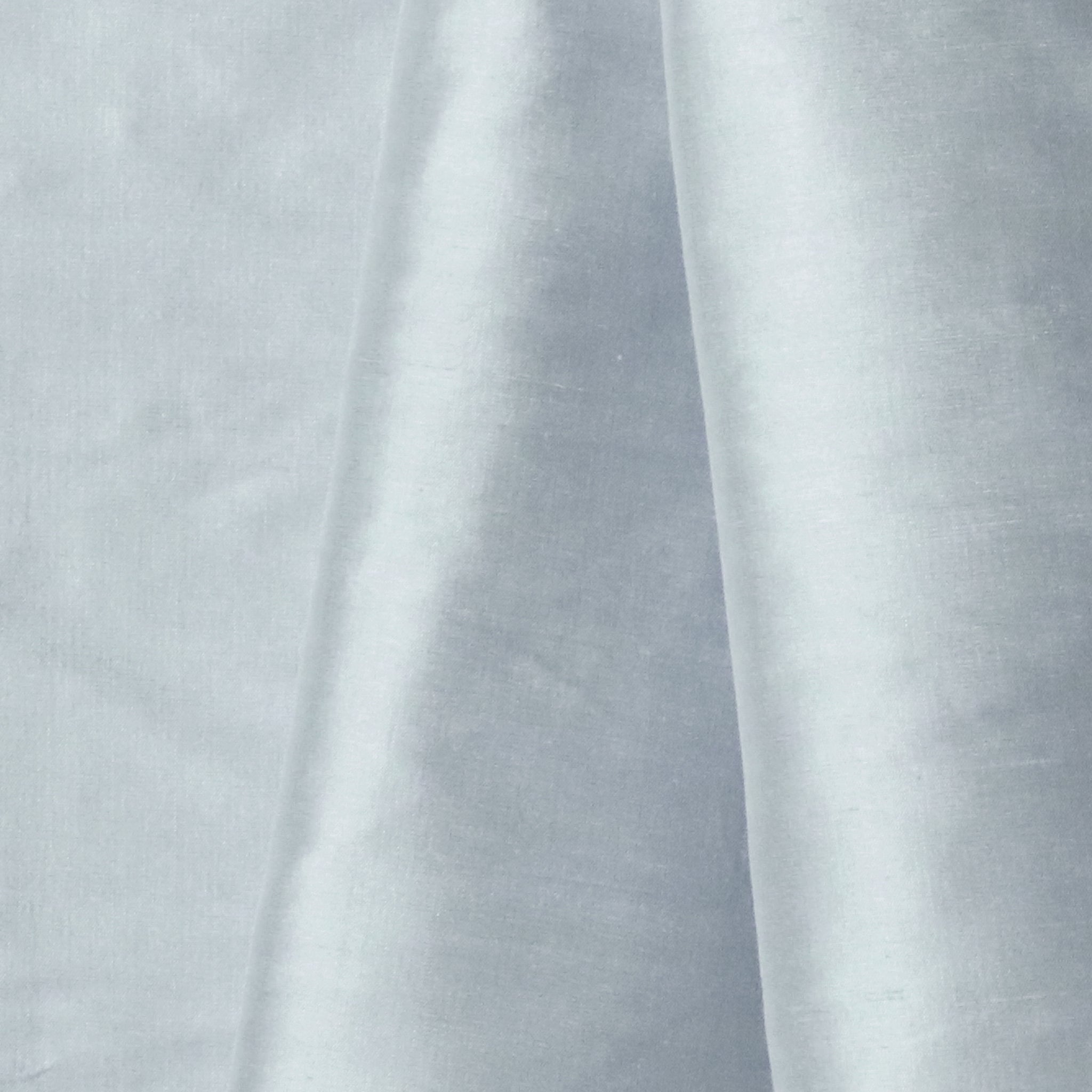 Slate smooth solid silk fabric in soft muted blue, made-to-order with fast turnaround, crafted and manufactured in the USA