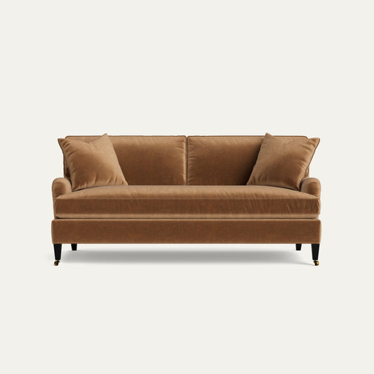 FEATURED: Shown in 79" / Tapered / Ebony / Bench Seat / No Welt