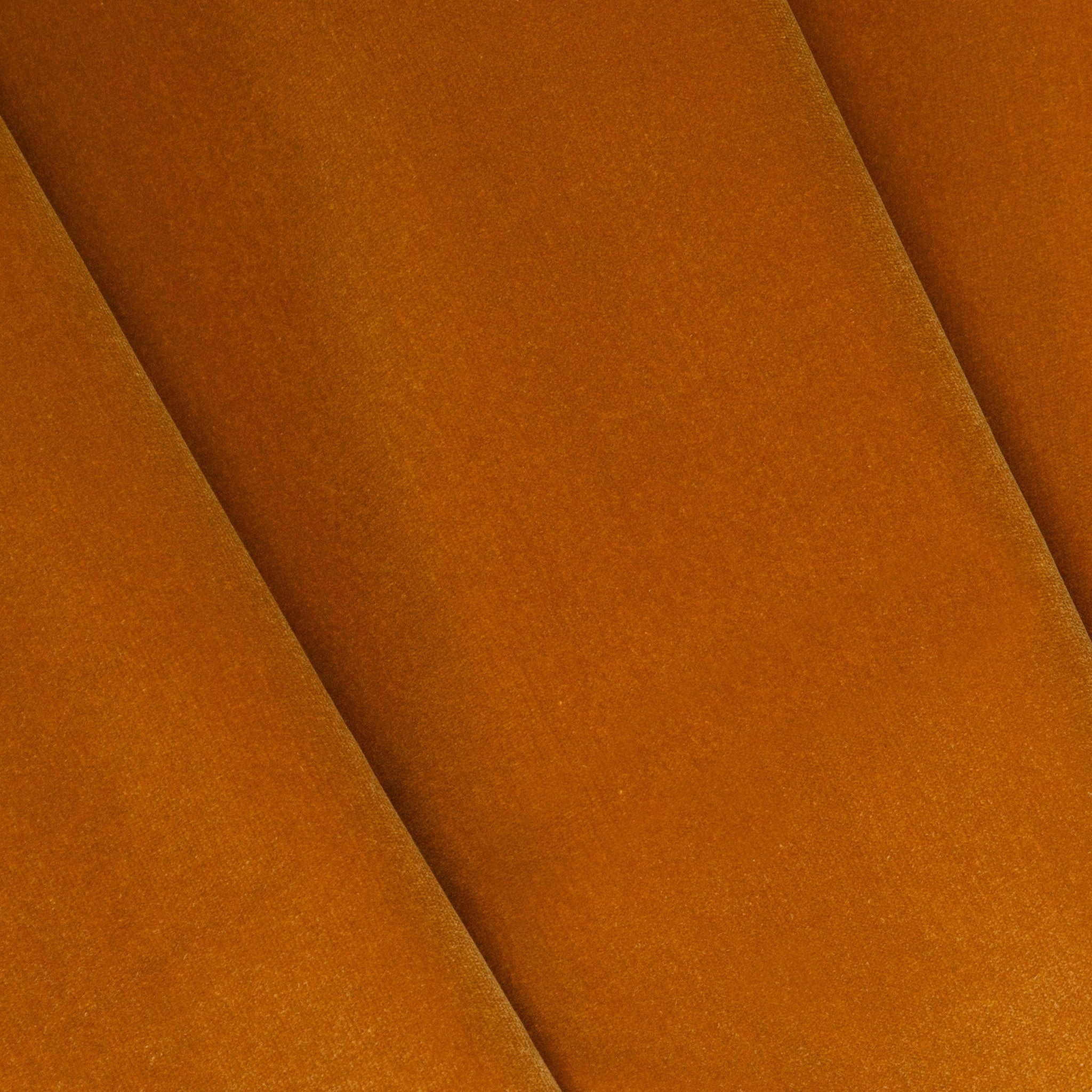 Autumn rich orange velvet fabric by Pepper Home, durable and soft, perfect for custom upholstery and made-to-order curtains.