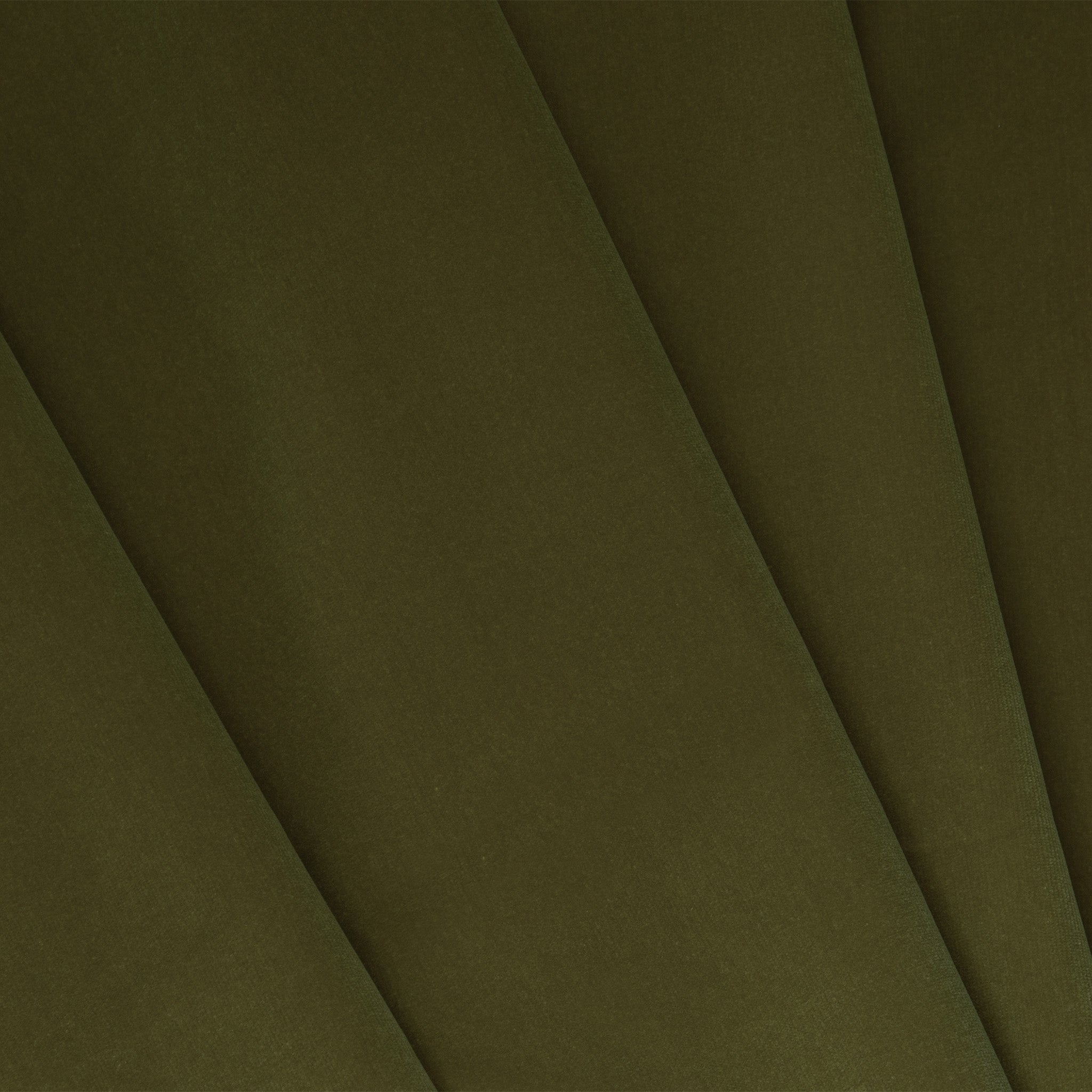 Olive soft velvet fabric in rich green tone, ideal for fast, customizable made-to-order home decor projects