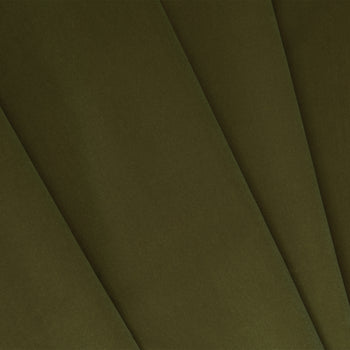 Olive soft velvet fabric in rich green tone, ideal for fast, customizable made-to-order home decor projects