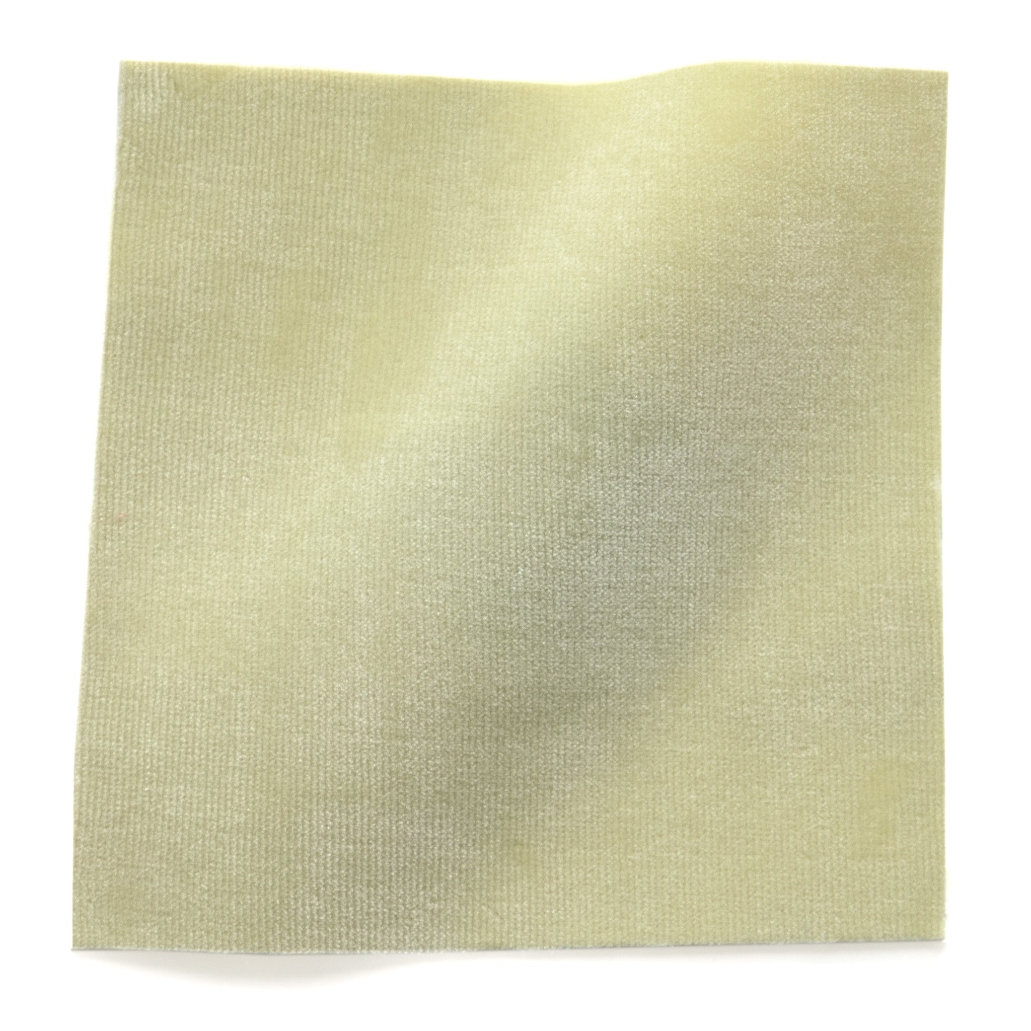 Pear made-to-order velvet fabric swatch in soft yellow-green, crafted in the USA with quick turnaround and quality design