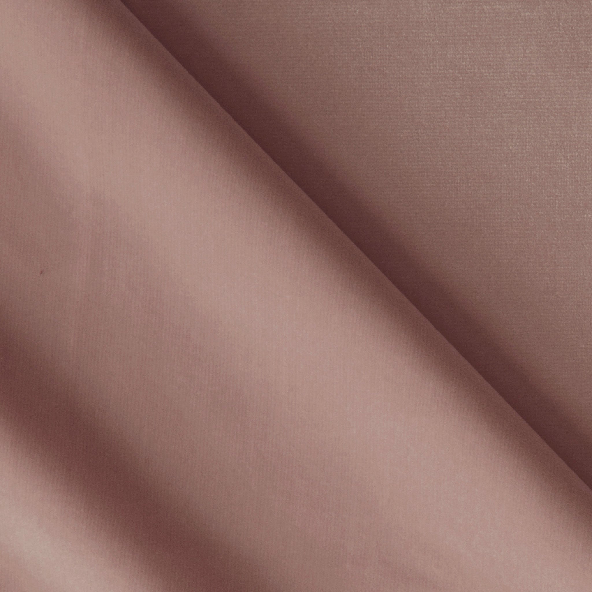 Quartz fabric swatch in a soft muted pink tone, smooth texture ideal for fast, custom made-to-order home decor projects