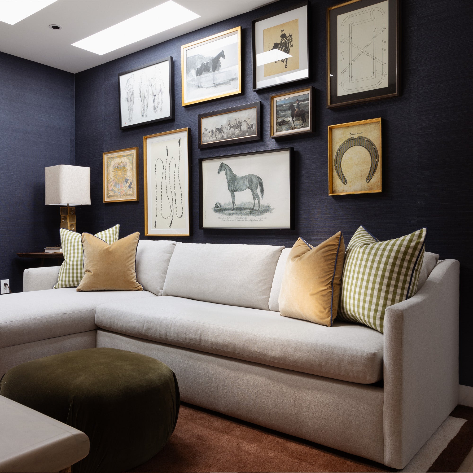 FEATURED: Camel Velvet Pillow / Millie Moss Pillow