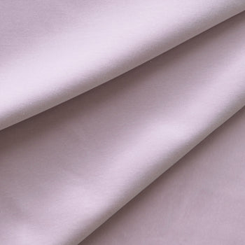 Lilac made-to-order velvet fabric in soft pastel purple, crafted in the USA with quick turnaround and quality design