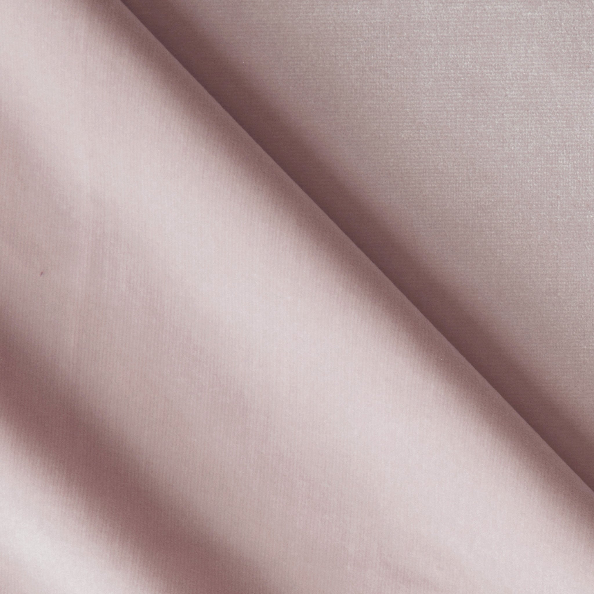 Rose made-to-order soft velvet fabric in muted pink, crafted in the USA with quick turnaround and quality design