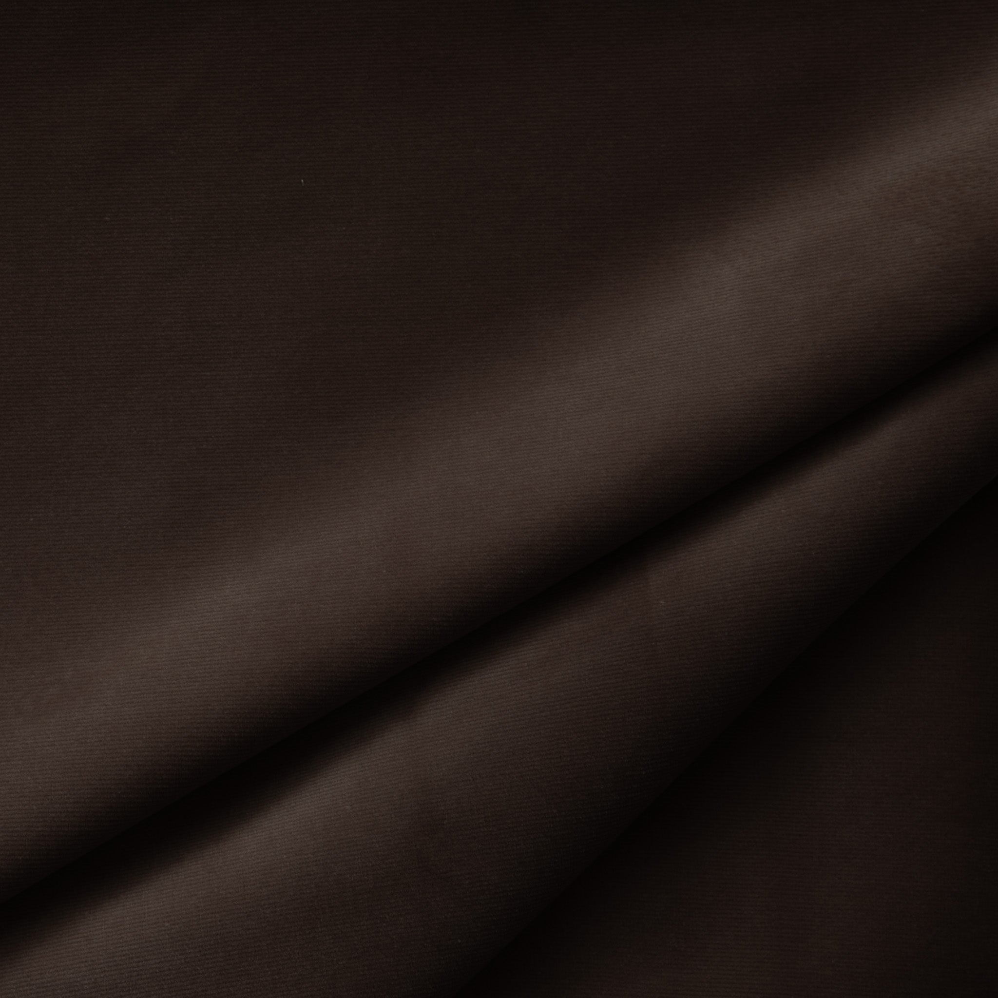 Walnut made-to-order velvet fabric in rich brown tones, crafted in the USA with short lead times and quality design