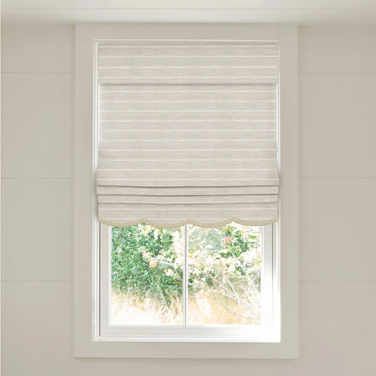 FEATURED: Shown in Scalloped / Classic / Inside / Ivory Gimp