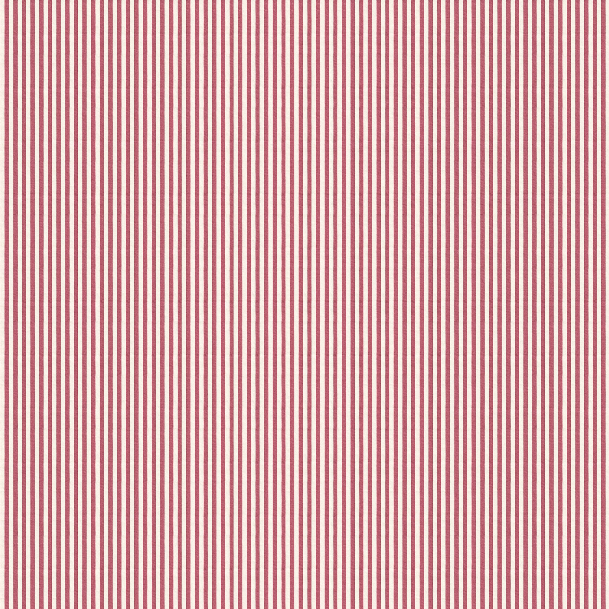 Louisa Cranberry woven stripe fabric in deep red, perfect for custom Pepper Home curtains and made-to-order decor.
