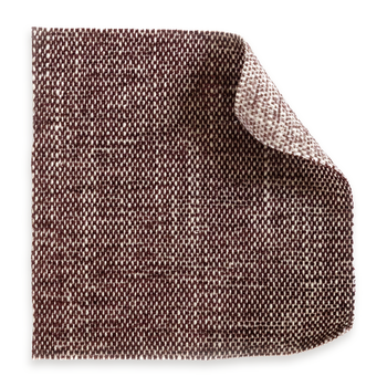 Burgundy fabric swatch in textured performance woven material, made-to-order with short lead times, manufactured in the USA