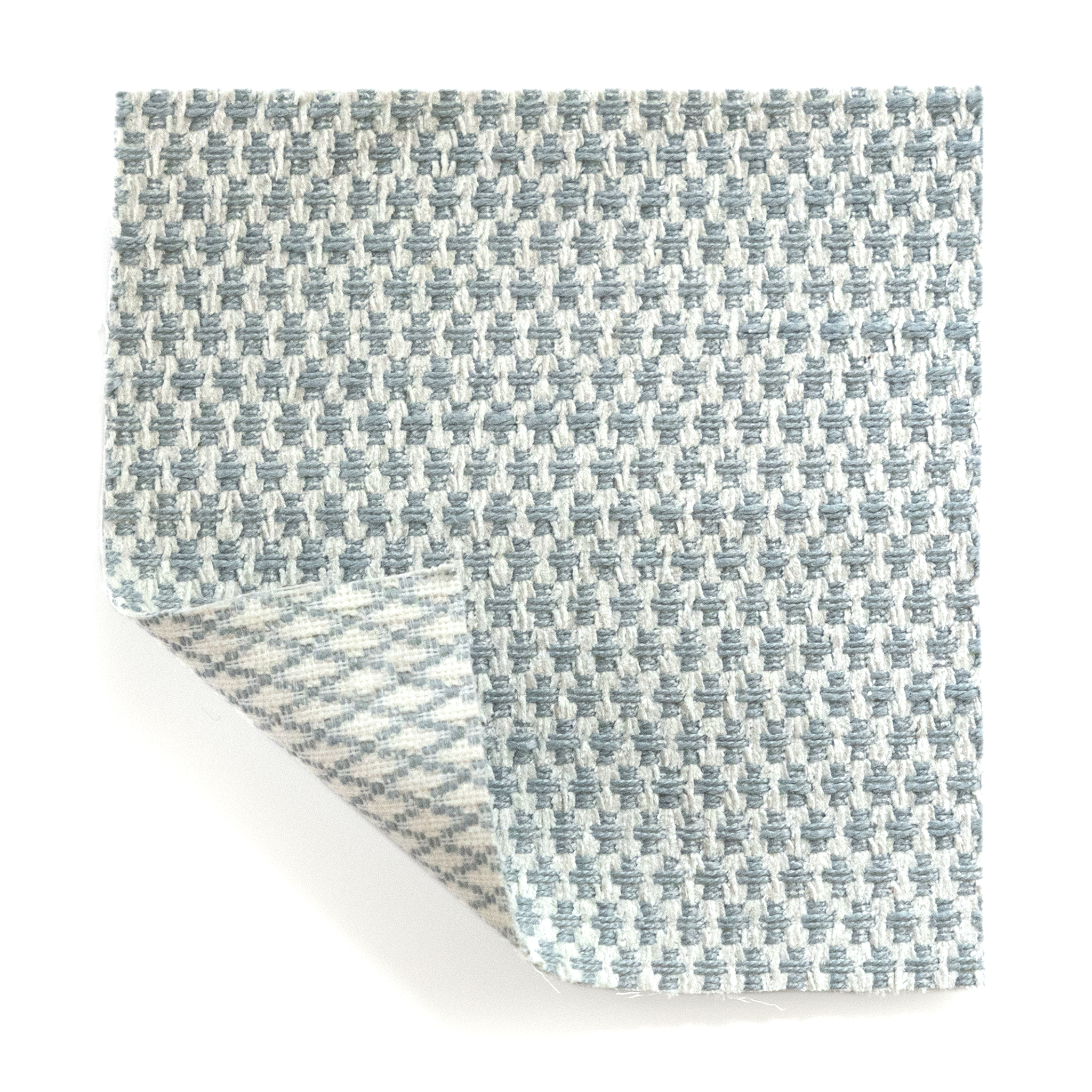 Hadley Sky custom woven fabric with textured light blue pattern, made-to-order, quick turnaround, manufactured in the USA