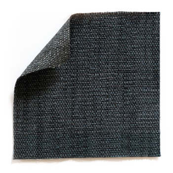 Midnight fabric swatch in woven solid performance material, made-to-order, short lead times, manufactured in the USA