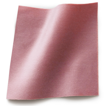 Azalea Velvet fabric swatch in soft pink velvet, ideal for custom made-to-order curtains and home decor projects
