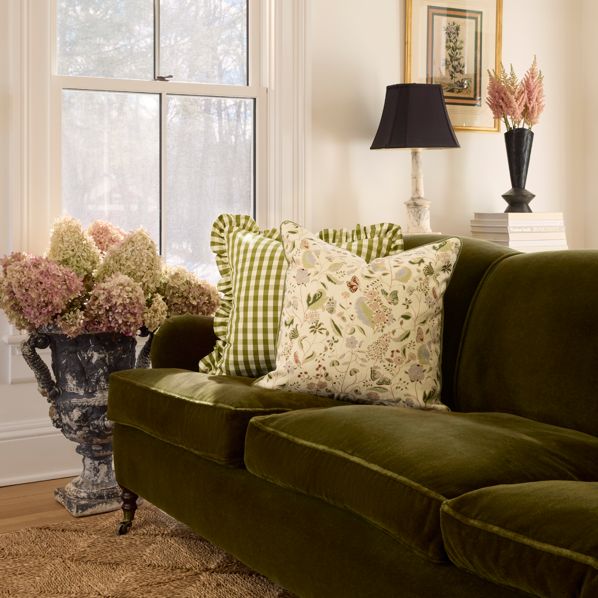 FEATURED: Gemma Rose Pillow / Millie Moss Pillow